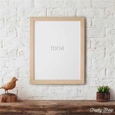 light wood 11x14 frame|simple 11x14 picture frames.